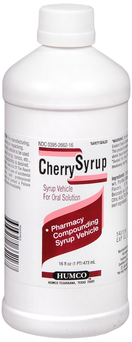 CHERRY SYRUP 16OZ HUMCO