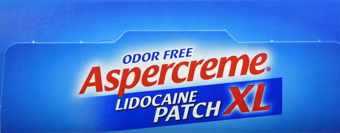 Aspercreme Lidocaine Pain Relief Extra Large Patches 3ct