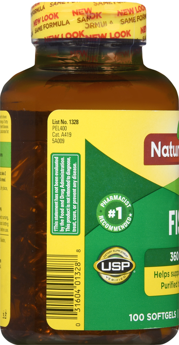 Nature Made Fish Oil 1200mg Softgel 100ct