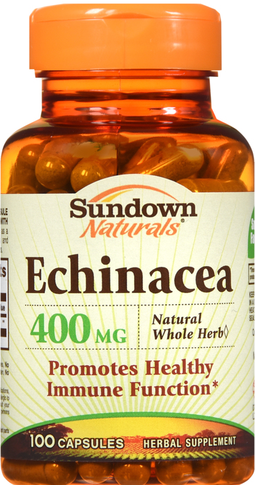 ECHINACEA WHOLE 400MG CAP 100CT SUNDWN