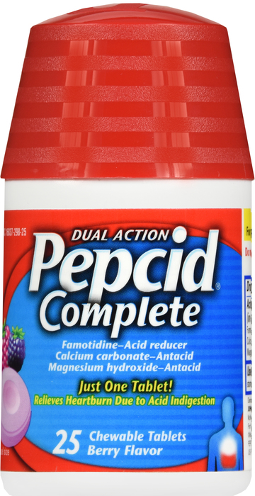 PEPCID CMPLTE BERRY TAB 25