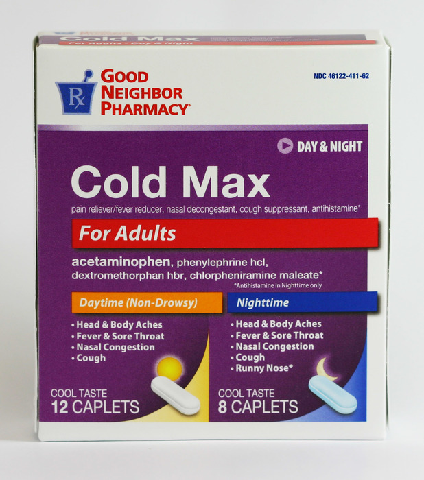 Good Neighbor Pharmacy Cold Max Day & Night Caplets 20ct