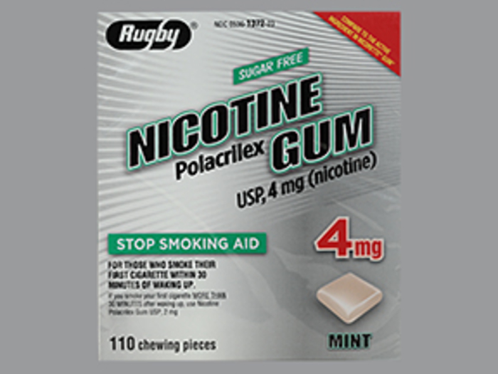 NICOTINE GUM 4MG 110CT WATSON