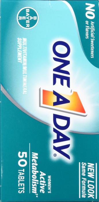 ONE-A-DAY WOMEN ACTV METABOLSM TAB 50CT