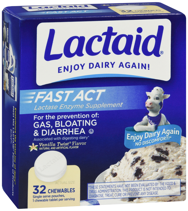 LACTAID FAST ACTING CHEW 32CT