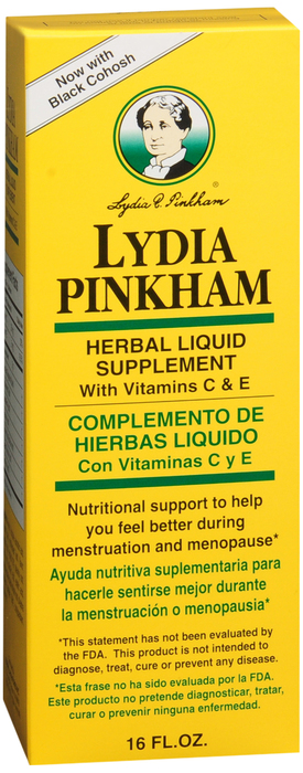 LYDIA PINKHAM HERBAL SUPPLEMENT LIQ 16OZ