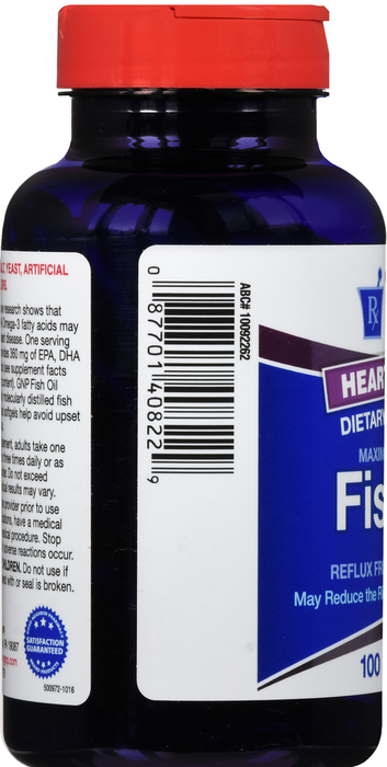 Good Neighbor Pharmacy Fish Oil 1200mg Enteric Softgels 100ct