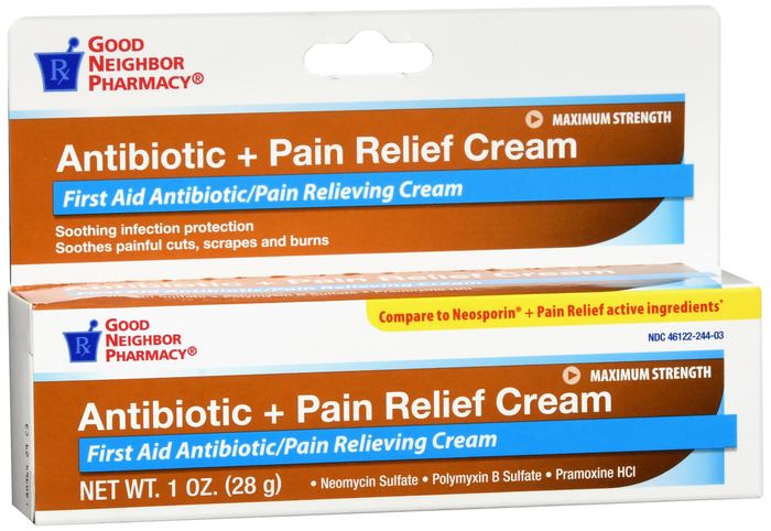 Good Neighbor Pharmacy Antibiotic + Pain Relief Cream 1oz