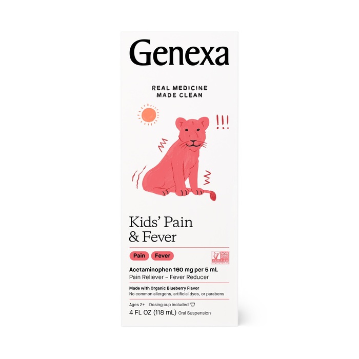 GENEXA KIDS ACETAM BLB 160MG-5ML SUS 4OZ