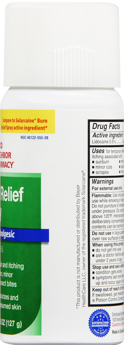 Good Neighbor Pharmacy Burn Relief Spray 4.5oz