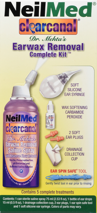 NEILMED CLEARCANAL COMP EAR WAX KIT