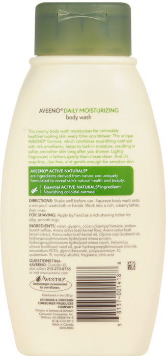 Aveeno Daily Moisturizing Body Wash 12oz