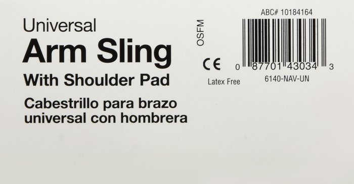 Good Neighbor Pharmacy Universal Arm Sling w/Shoulder Pad Navy 1ct