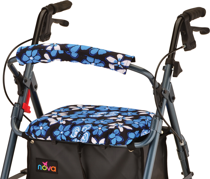 Seat & Back Walker Cover Aloha Blue