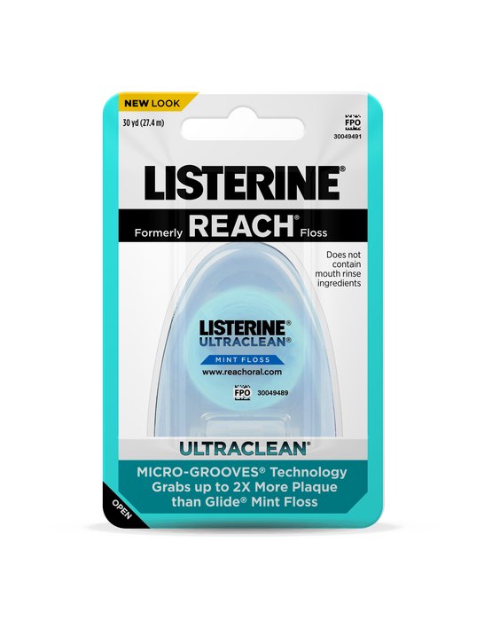 LISTERINE FLOSS ULTRA CLEAN 30YD