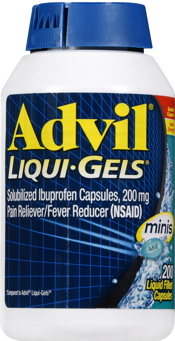 ADVIL LIQUI GEL MINI 200CT