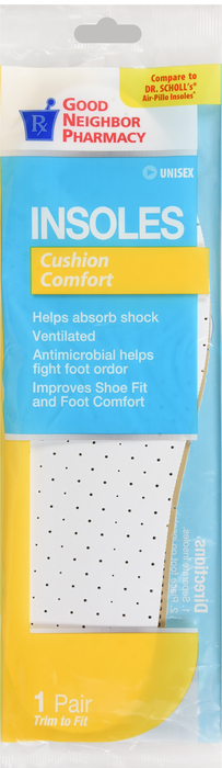 Good Neighbor Pharmacy Insoles Cushion Comfort 1 Pair