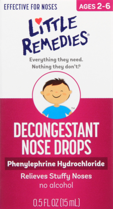 Little Noses Decongestant Nose Drops 0.5oz