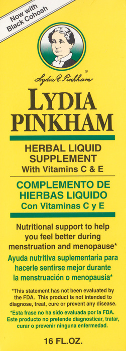 LYDIA PINKHAM HERBAL SUPPLEMENT LIQ 16OZ