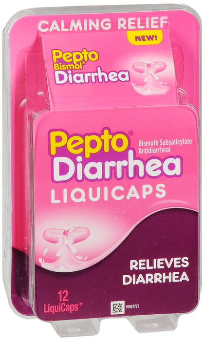 Pepto Bismol Antidiarrheal Liquicaps 12ct