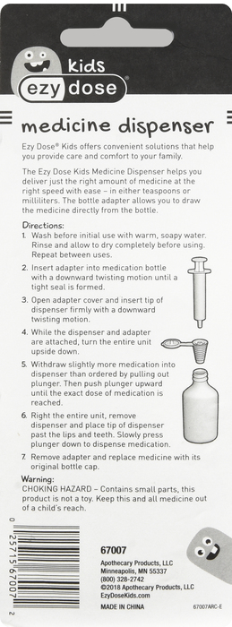 Ezy Dose Oral Syringe 10ml 1ct