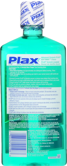 PLAX ADVANCED RINSE MINT 24OZ