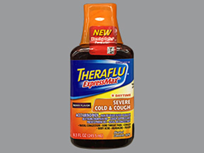 Theraflu Expressmax Severe Cold & Cough Daytime Liquid 8.3oz