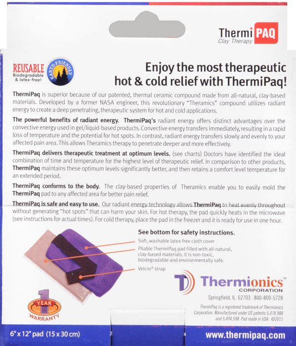 ThermiPaq Hot & Cold Pain Relief Wrap Medium 1ct