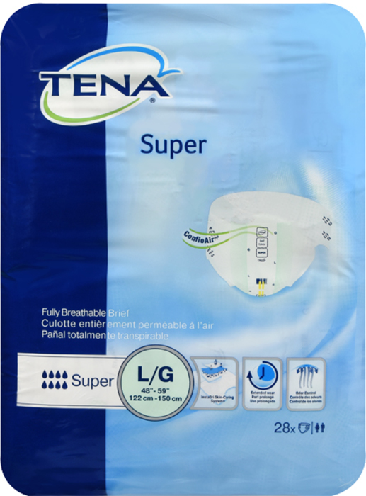 BRIEF LG SUPER 2X28 TENA