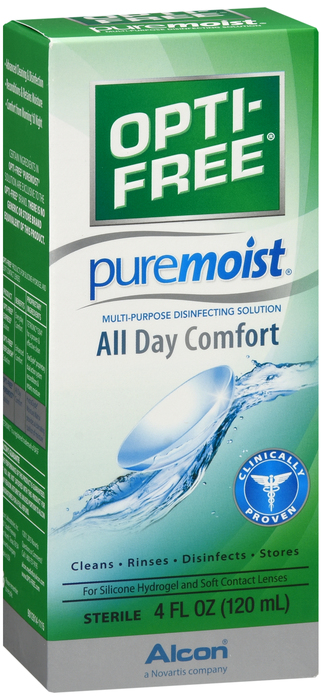 Opti-Free PureMoist Disinfecting Solution 4oz