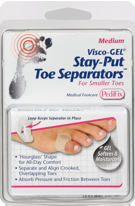 PEDIFIX TOE SEPARATORS VISCO GEL M DS