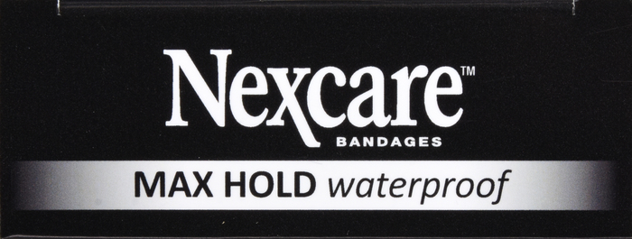 Nexcare Max Hold Waterproof Bandages Knee & Elbow 6ct