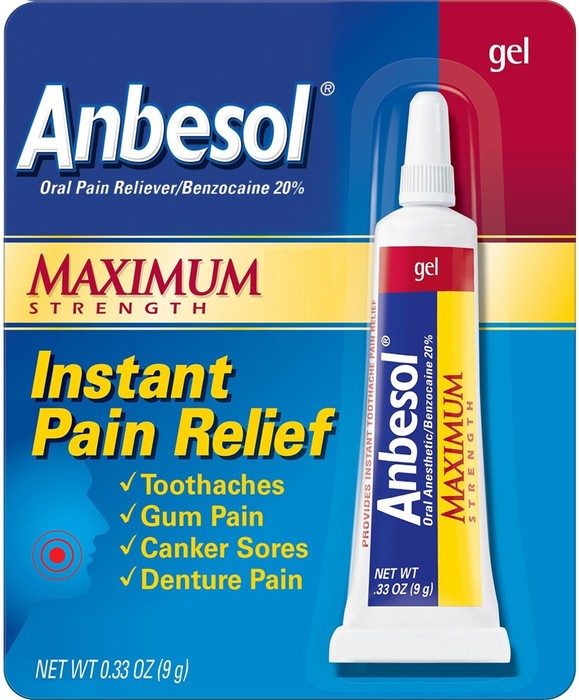 Anbesol Maximum Strength Gel 0.33oz