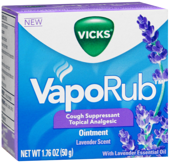 Vicks VapoRub Jar Ointment Lavender 50G