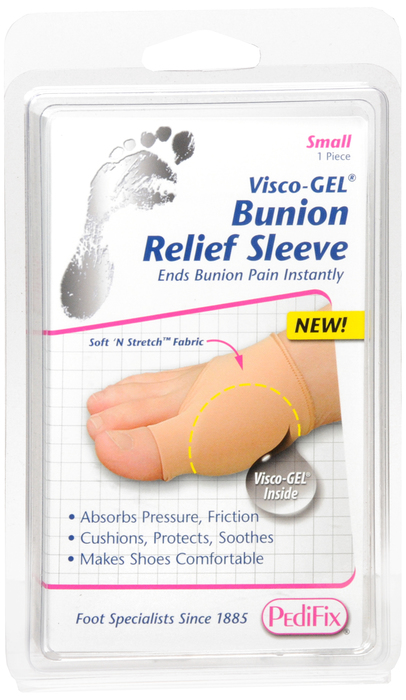 PEDIFIX BUNION RELIEF SLEEVE VISCO S DS