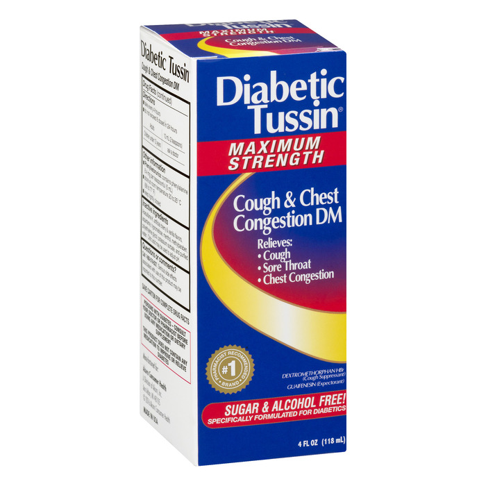 DIABETIC TUSSIN DM MAX STR LIQ 4OZ