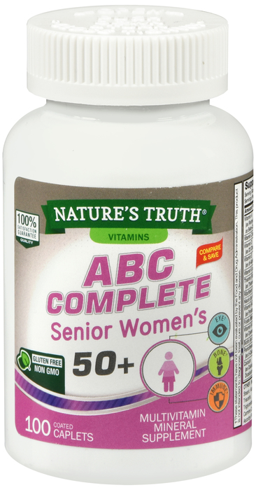 ABC COMP SR WOMN MULTI CPL 100CT NAT TRU