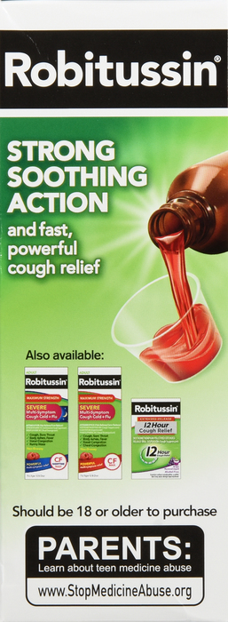 Robitussin Maximum Strength Cough+Chest Congestion DM 8oz