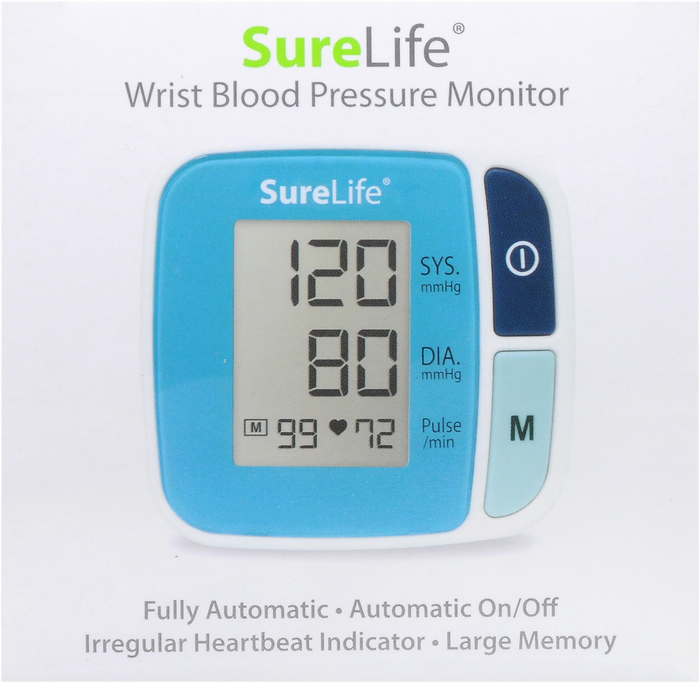 SureLife Automatic Wrist Blood Pressure Monitor 1ct