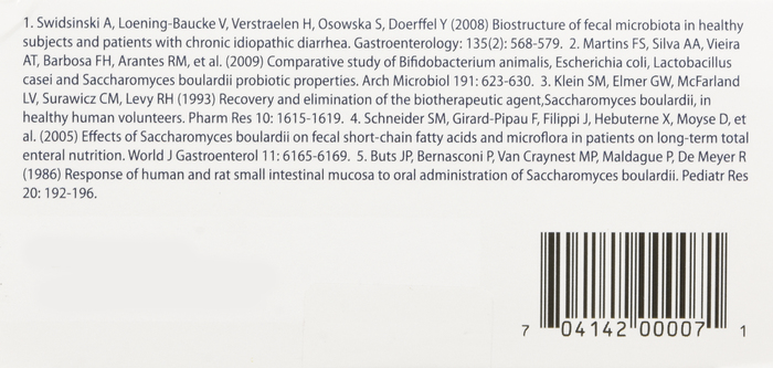 Florastor Daily Probiotic Supplement 250mg Capsules 50ct