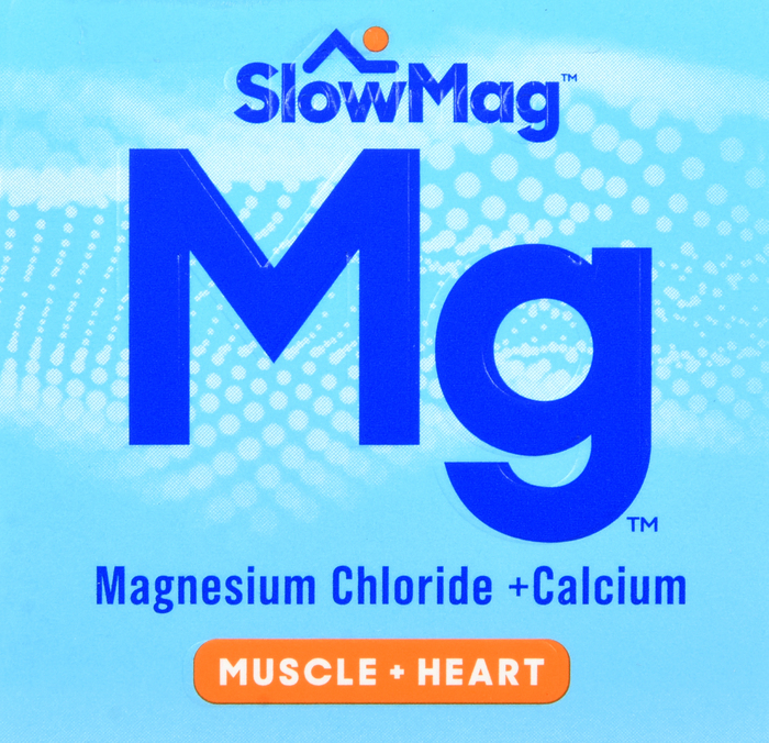 SlowMag Magnesium Chloride + Calcium Tablets 60ct