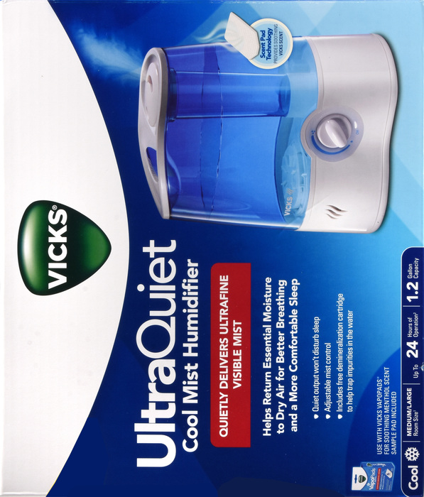 HUMIDIFIER 5100 ULTRASONIC 1.2GAL VICKS