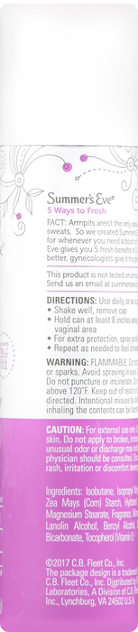 Summer's Eve Island Splash Freshening Spray 2oz