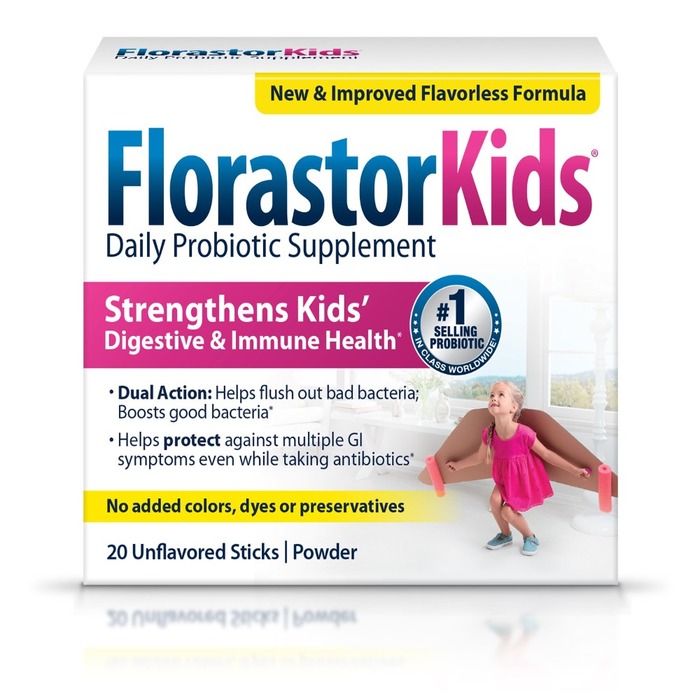 Florastor Kids Daily Probiotic Supplement 250mg Packets 20ct