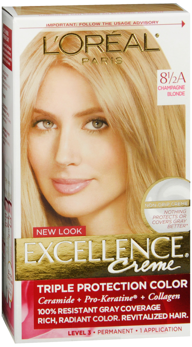 L'Oreal Paris Excellence Creme Champagne Blonde Permanent Hair Color 1ct