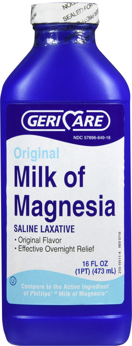 Milk of Magnesia Original Liquid 16oz Geri-Care