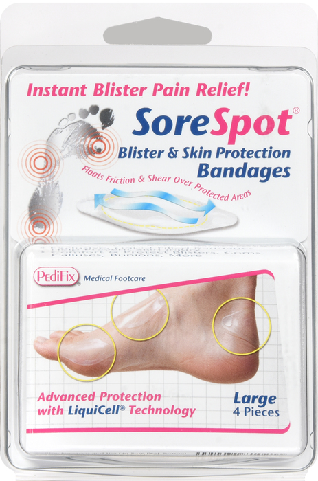 PEDIFIX SORESPOT BLISTER SKIN BNDG L DS