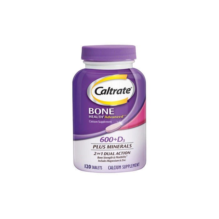 Caltrate Bone Health Advanced 600+D3 Tablets 120ct