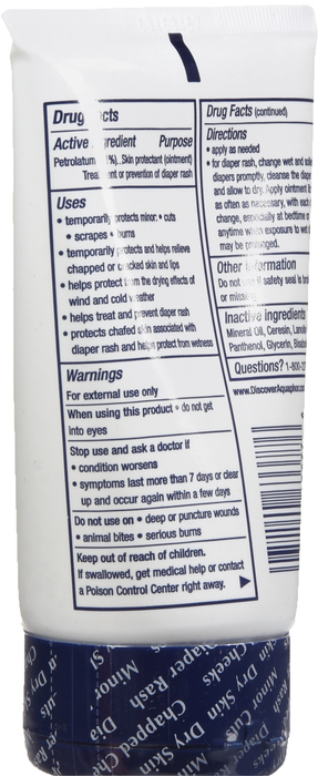 Aquaphor Baby Ointment Tube 3oz