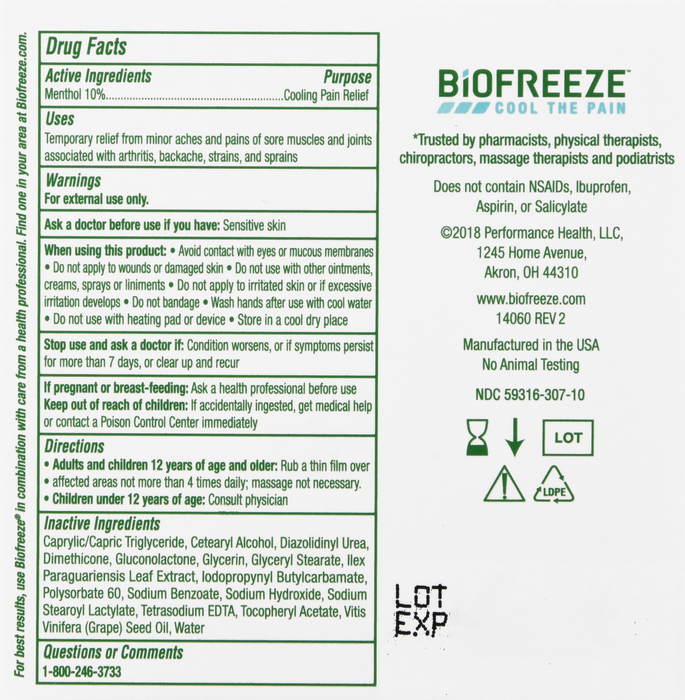 Biofreeze Jar Cream 3oz